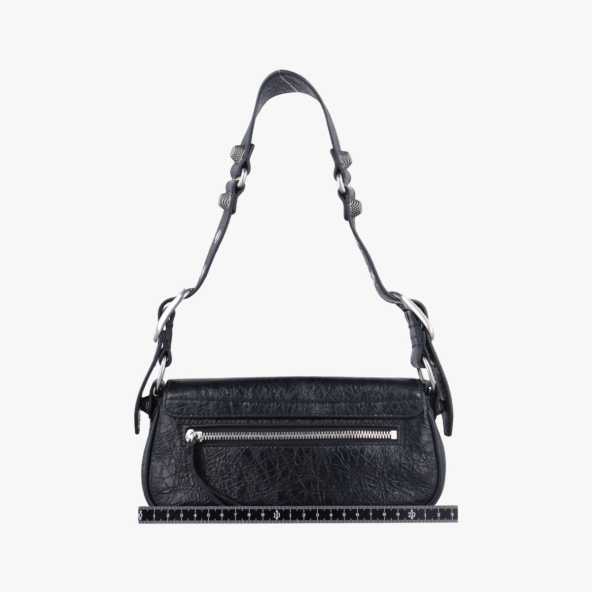 Pre-owned Balenciaga Le Cagole Black lambskin 771640 shoulderbag | stylenewstar