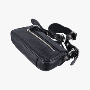 Pre-owned Balenciaga Le Cagole Black lambskin 771640 shoulderbag | stylenewstar