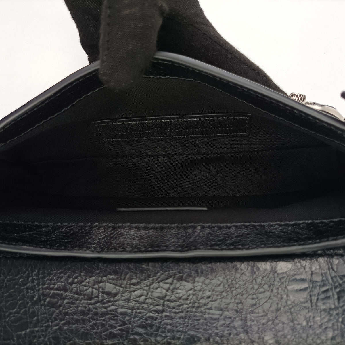 Pre-owned Balenciaga Le Cagole Black lambskin 771640 shoulderbag | stylenewstar