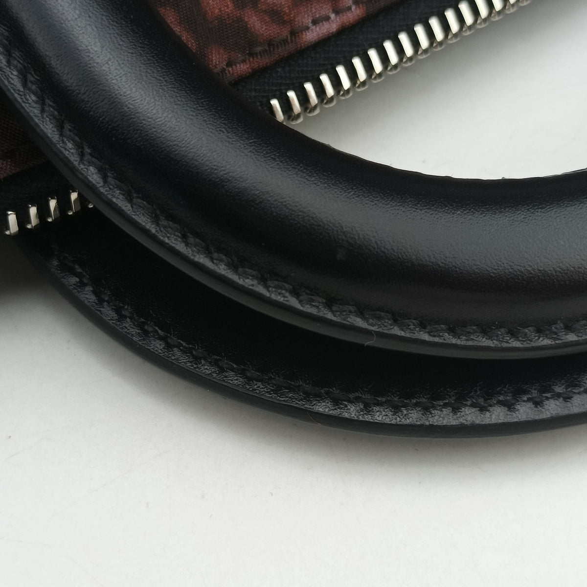 Secondhand Prada Tessuto Print Boston Multicolour Nylonｘ leather  handbag | stylenewstar