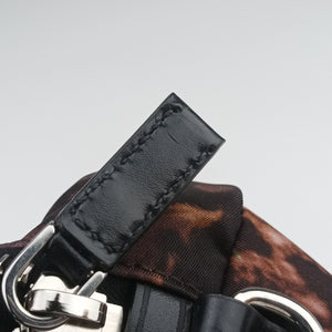 Secondhand Prada Tessuto Print Boston Multicolour Nylonｘ leather  handbag | stylenewstar