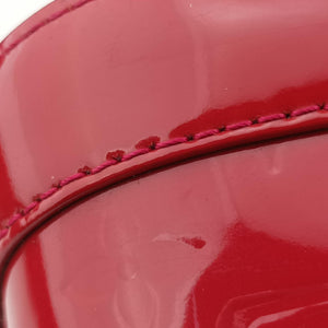 Pre-owned Louis Vuitton Alma BB pomme d'amour Vernis M90174 shoulderbag | stylenewstar