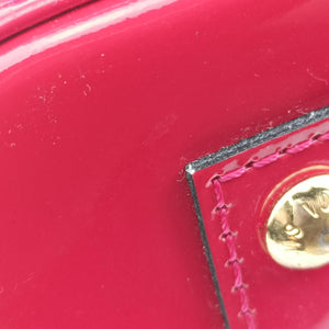 Pre-owned Louis Vuitton Alma BB pomme d'amour Vernis M90174 shoulderbag | stylenewstar