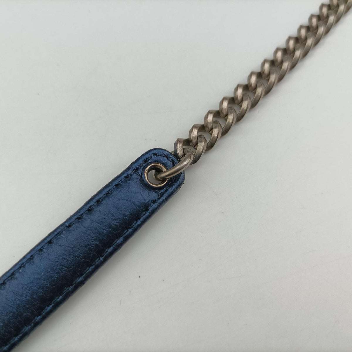 Secondhand Christian Dior new lock Blue Leather  shoulderbag | stylenewstar