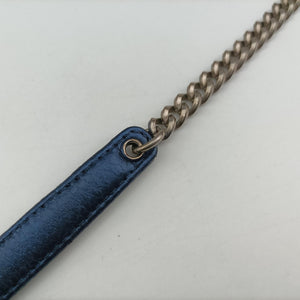 Secondhand Christian Dior new lock Blue Leather  shoulderbag | stylenewstar