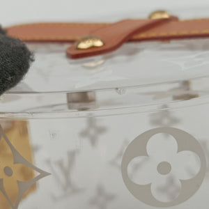 Vintage Louis Vuitton Box Scott Transparent Monogram Plexiglass  clutchbag | stylenewstar