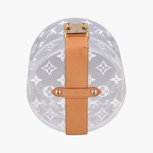 Vintage Louis Vuitton Box Scott Transparent Monogram Plexiglass  clutchbag | stylenewstar