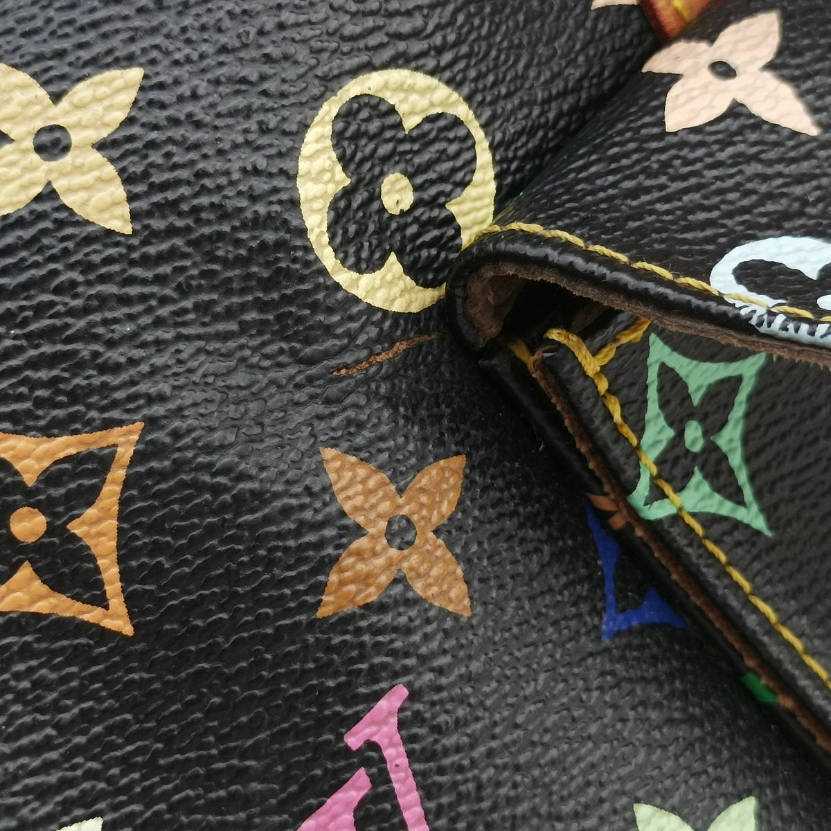 Pre-owned Louis Vuitton Petit Noe Noir Monogram Multicolor M42230 shoulderbag | stylenewstar