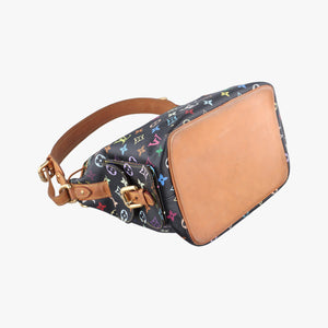 Pre-owned Louis Vuitton Petit Noe Noir Monogram Multicolor M42230 shoulderbag | stylenewstar