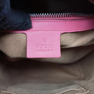 Pre-owned Gucci GG Supreme Sequins Beige×Pink×Multicolor PVC coated canvas×Leather 427631 backpack/rucksack | stylenewstar
