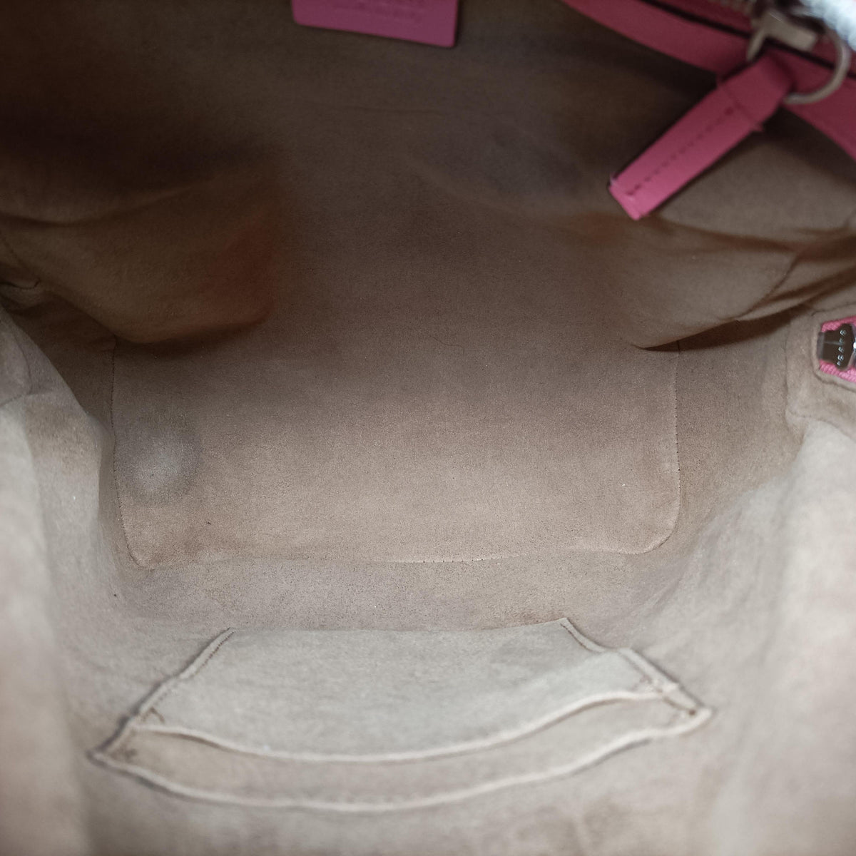 Pre-owned Gucci GG Supreme Sequins Beige×Pink×Multicolor PVC coated canvas×Leather 427631 backpack/rucksack | stylenewstar