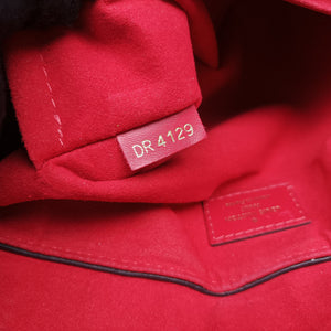Pre-owned Louis Vuitton Beaubourg EBENE×Scarlet Damier Canvas N40176 handbag | stylenewstar