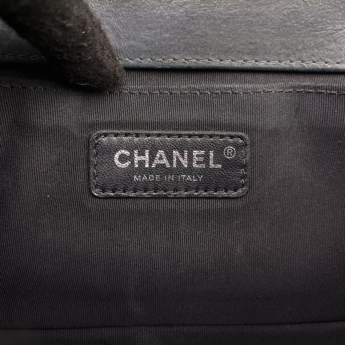 Pre-owned Chanel BOY CHANEL Black Leather A67086 shoulderbag | stylenewstar