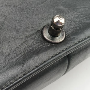 Pre-owned Chanel BOY CHANEL Black Leather A67086 shoulderbag | stylenewstar