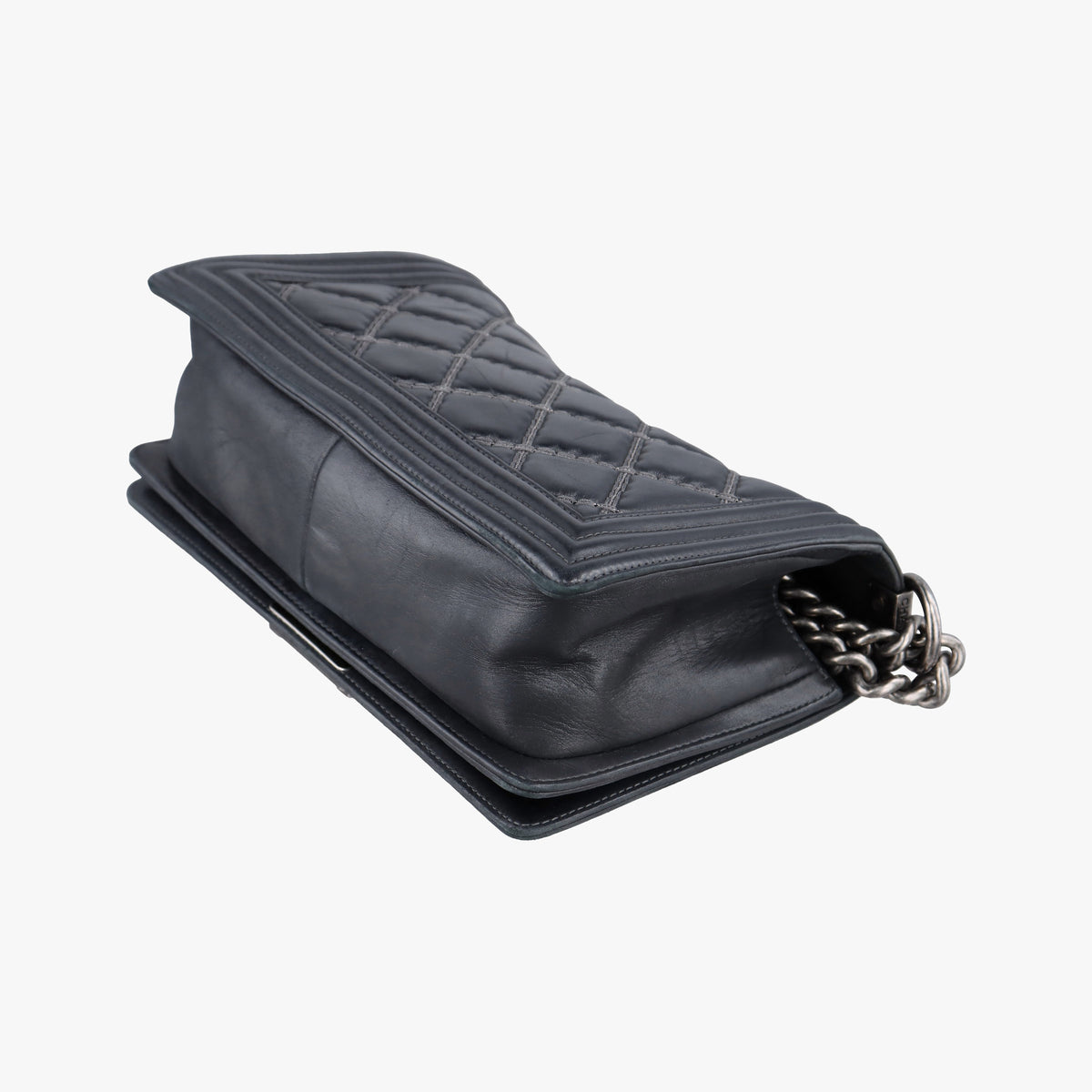 Pre-owned Chanel BOY CHANEL Black Leather A67086 shoulderbag | stylenewstar