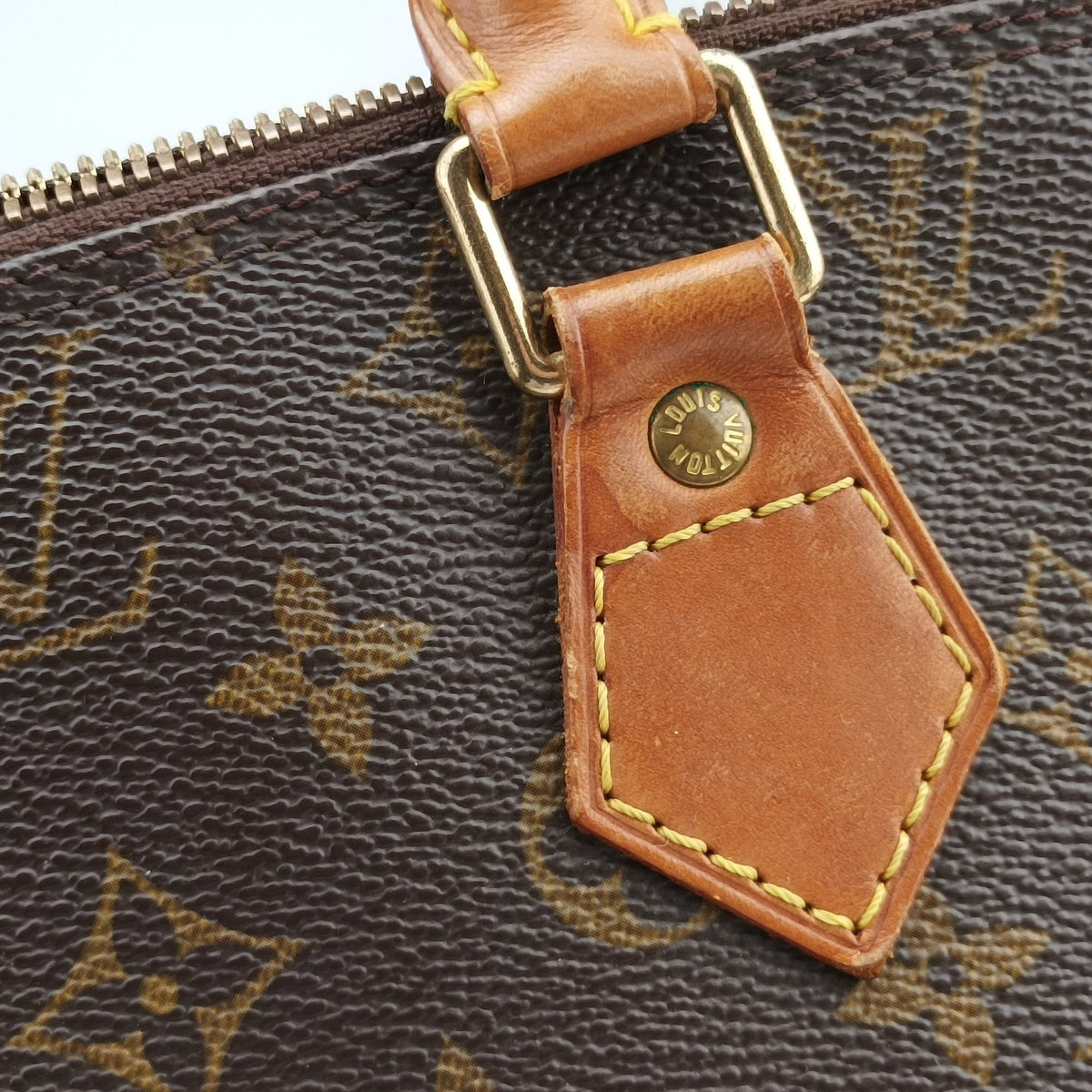 Secondhand Louis Vuitton Alma PM Brown Monogram Canvas M53151 handbag | stylenewstar
