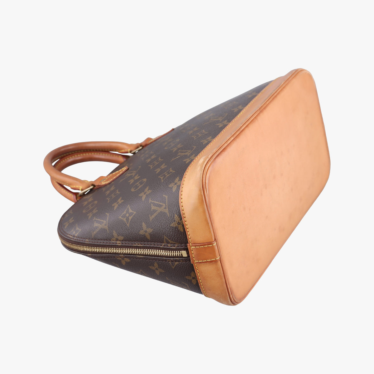 Secondhand Louis Vuitton Alma PM Brown Monogram Canvas M53151 handbag | stylenewstar