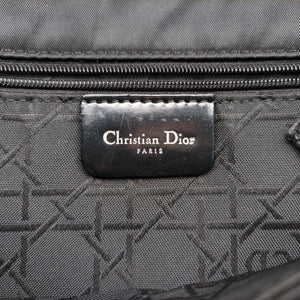 Secondhand Christian Dior Malice pearl Black Nylon×leather  shoulderbag | stylenewstar
