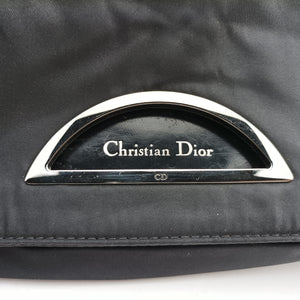 Secondhand Christian Dior Malice pearl Black Nylon×leather  shoulderbag | stylenewstar