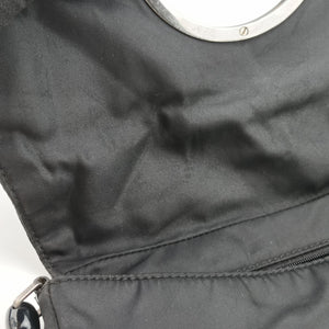 Secondhand Christian Dior Malice pearl Black Nylon×leather  shoulderbag | stylenewstar