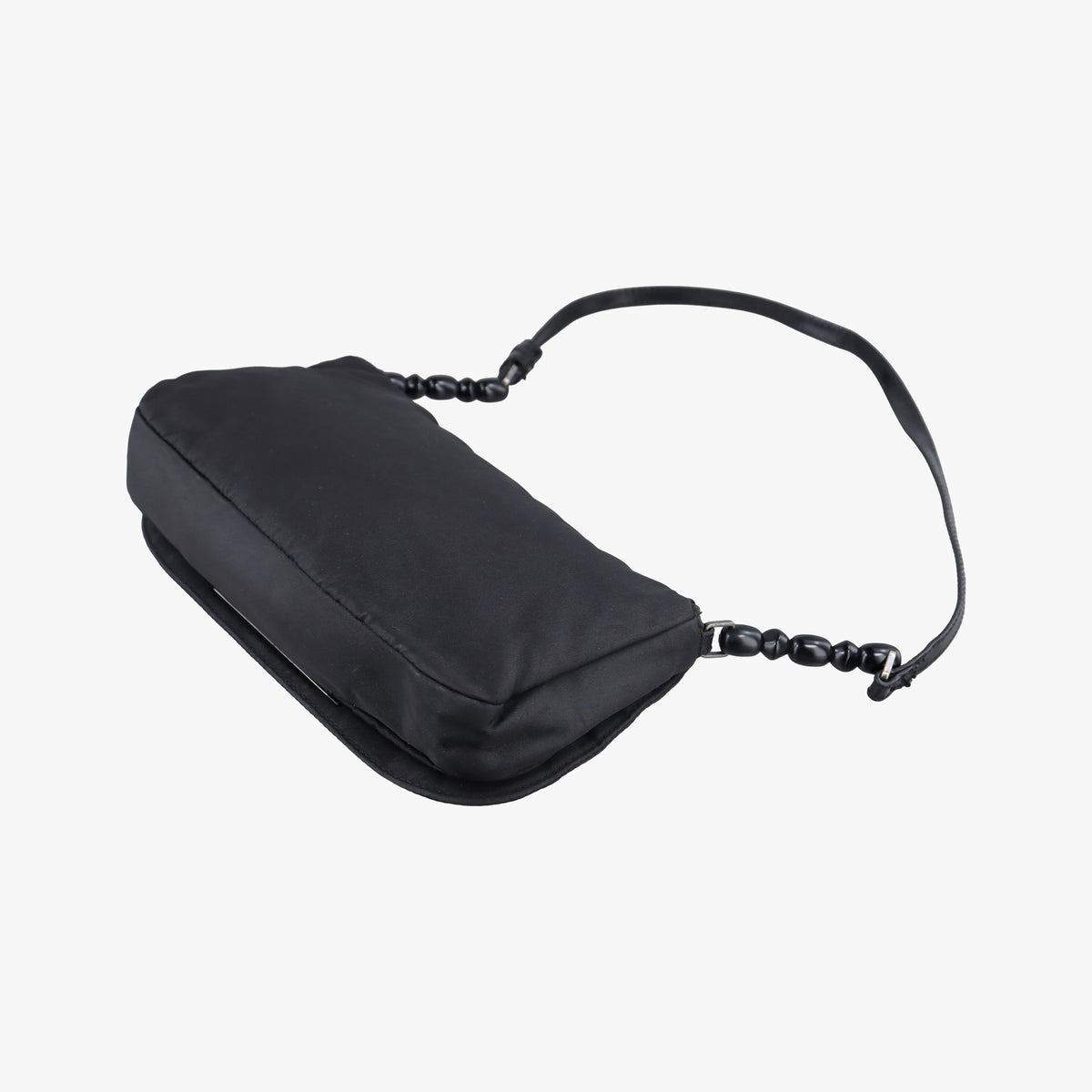 Secondhand Christian Dior Malice pearl Black Nylon×leather  shoulderbag | stylenewstar