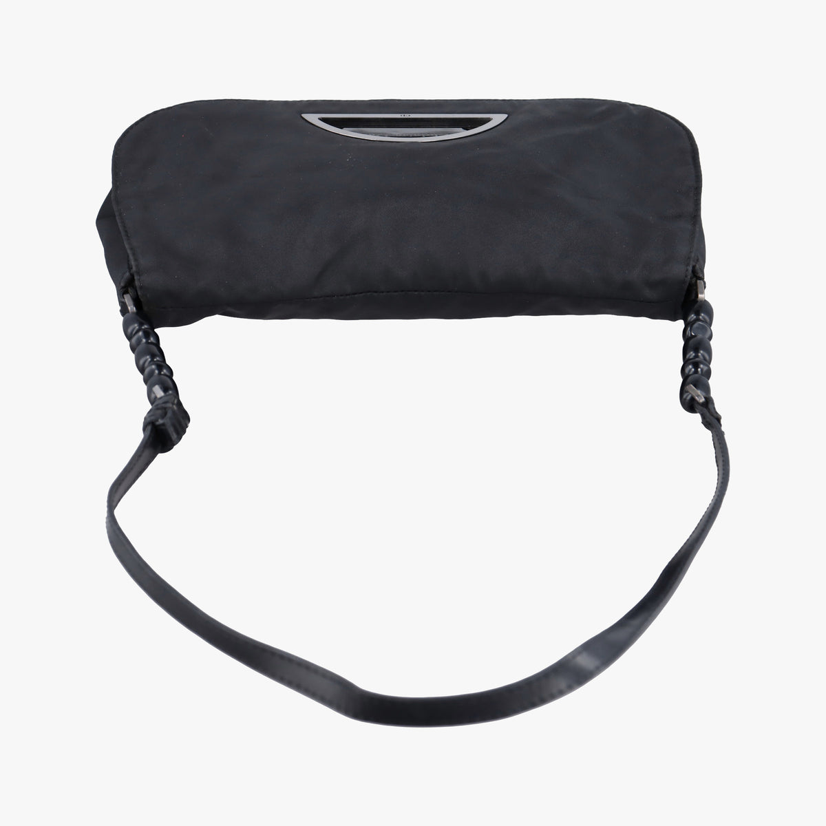 Secondhand Christian Dior Malice pearl Black Nylon×leather  shoulderbag | stylenewstar