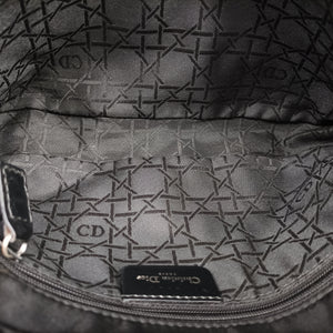 Secondhand Christian Dior Malice pearl Black Nylon×leather  shoulderbag | stylenewstar