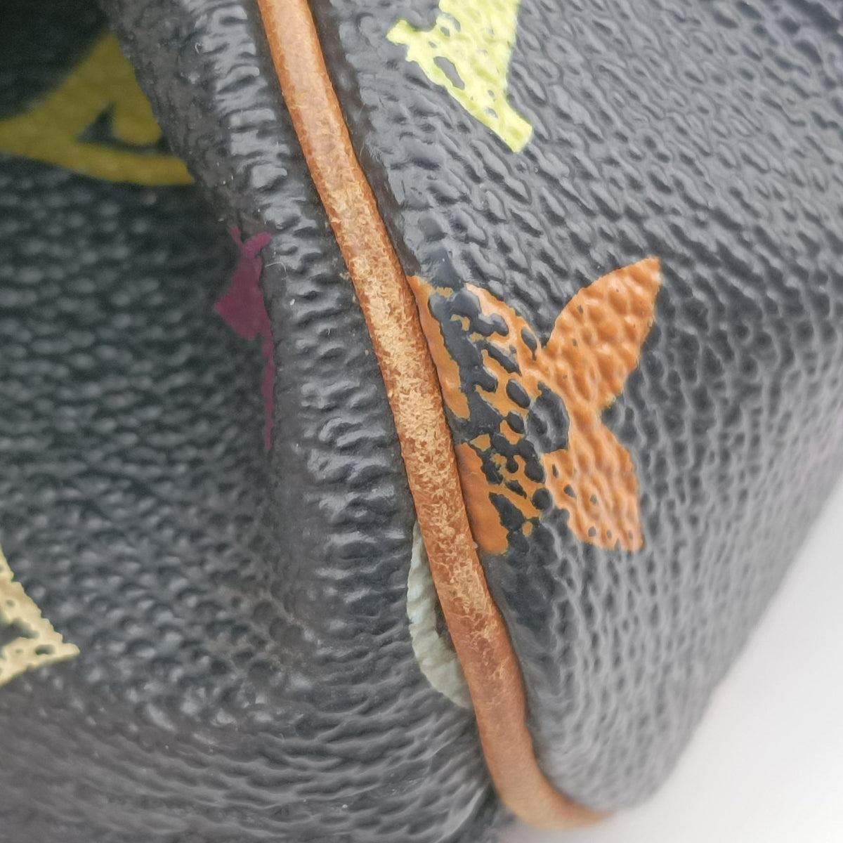 Pre-owned Louis Vuitton SPEEDY 30 Noir Monogram Multicolor M92642 handbag | stylenewstar