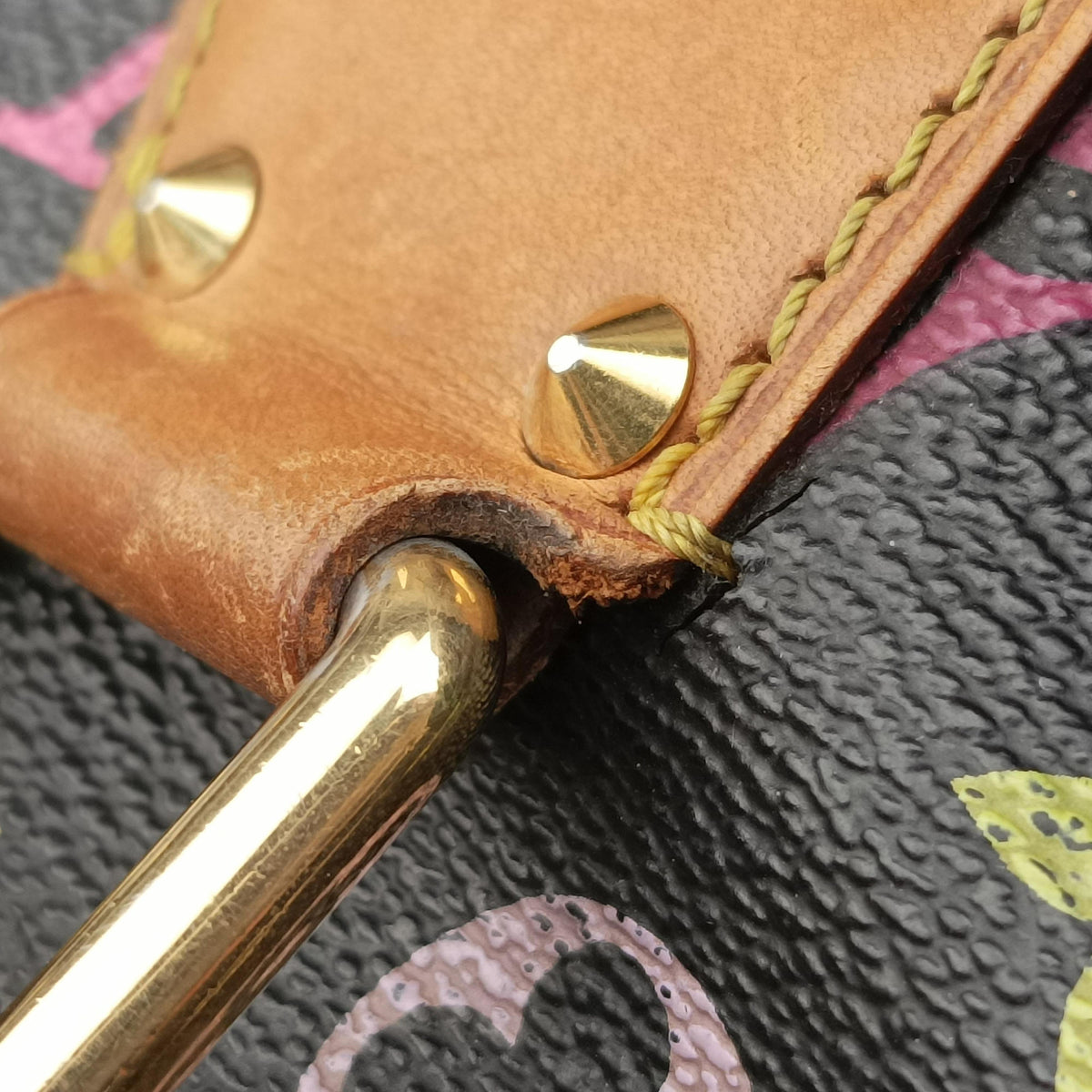 Pre-owned Louis Vuitton SPEEDY 30 Noir Monogram Multicolor M92642 handbag | stylenewstar