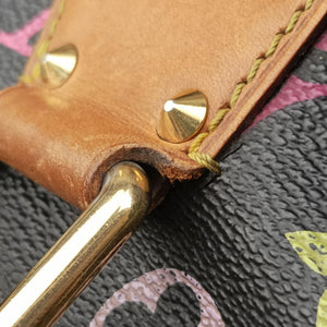Pre-owned Louis Vuitton SPEEDY 30 Noir Monogram Multicolor M92642 handbag | stylenewstar