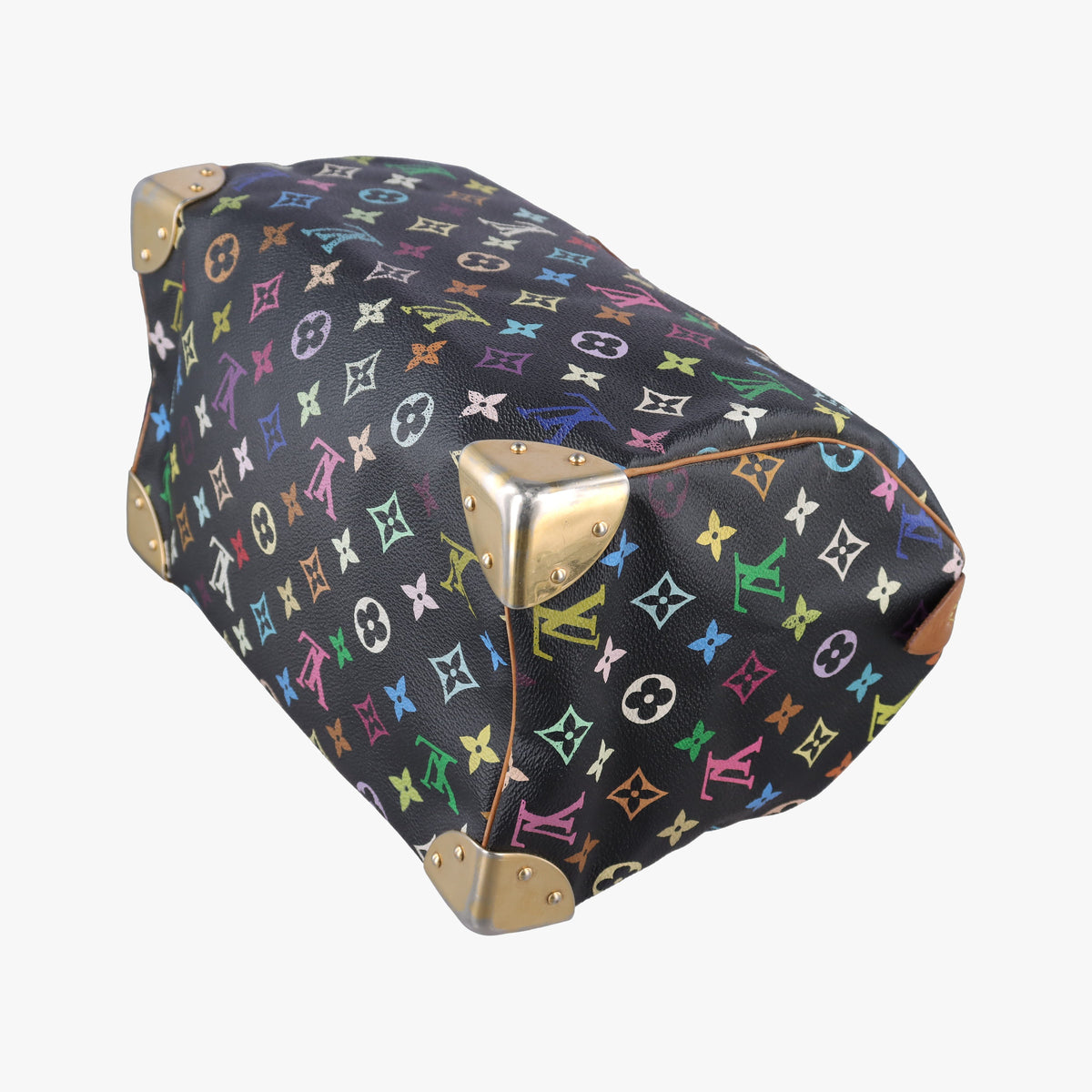 Pre-owned Louis Vuitton SPEEDY 30 Noir Monogram Multicolor M92642 handbag | stylenewstar