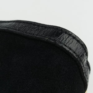 Pre-owned Gucci Ophidia Black Suede×Leather 503877 shoulderbag | stylenewstar