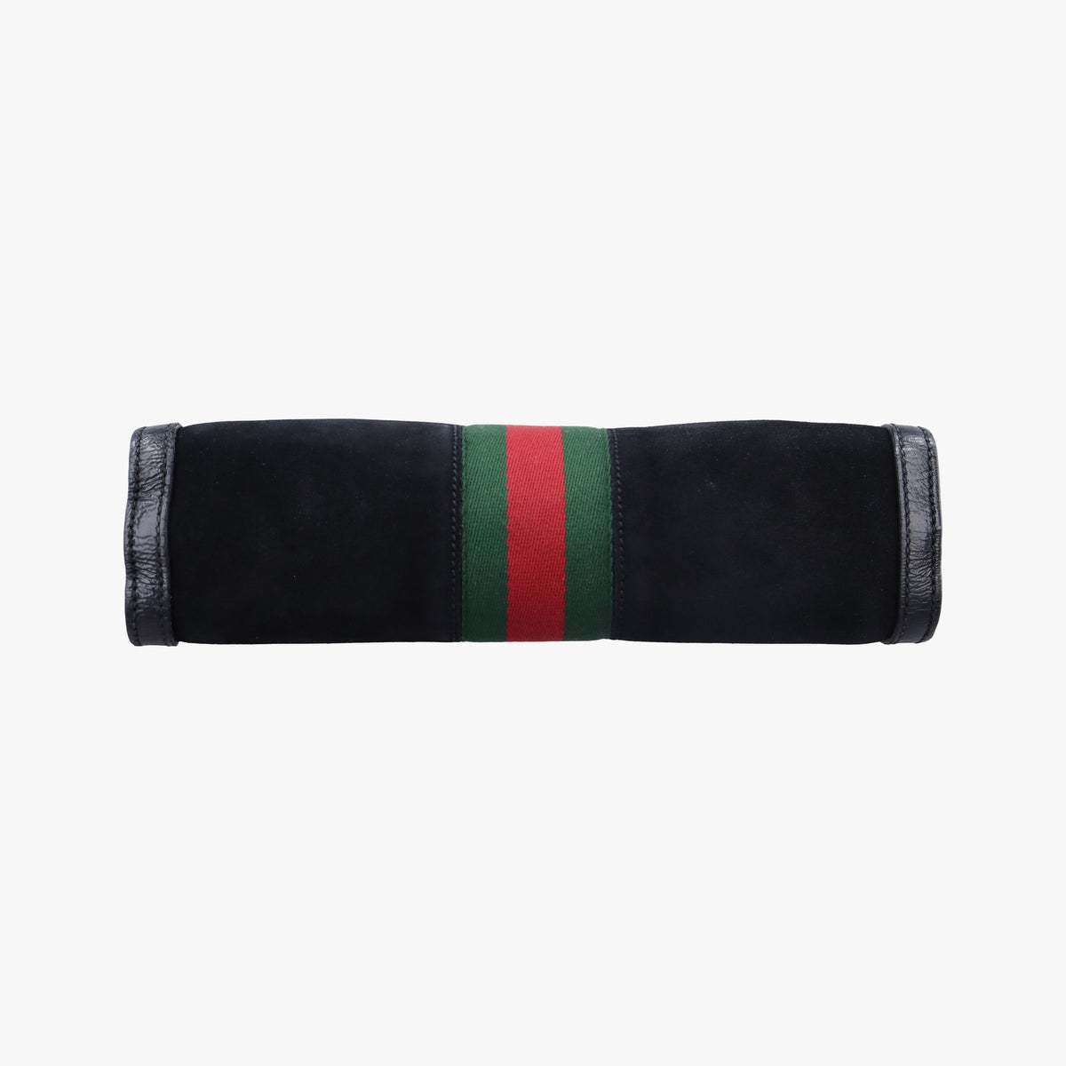Pre-owned Gucci Ophidia Black Suede×Leather 503877 shoulderbag | stylenewstar