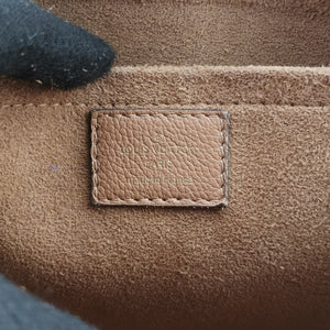 Pre-owned Louis Vuitton MARIGNAN brown×SESAME Monogram Canvas×calf leather M44544 shoulderbag | stylenewstar