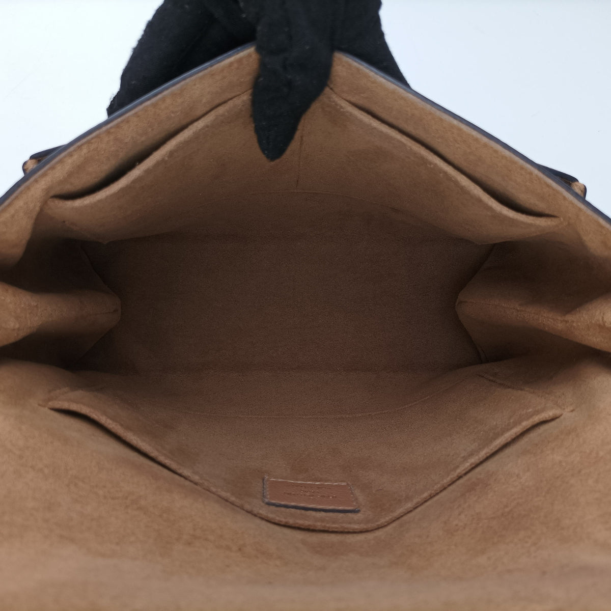 Pre-owned Louis Vuitton MARIGNAN brown×SESAME Monogram Canvas×calf leather M44544 shoulderbag | stylenewstar