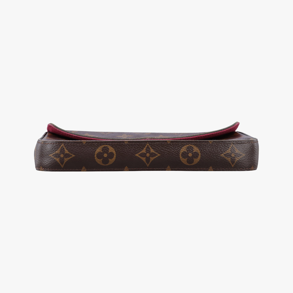 Pre-owned Louis Vuitton Pochette Felicie Brown Monogram Canvas M61276 shoulderbag | stylenewstar