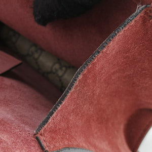 Secondhand Gucci Dionysus beige×red×multicolor PVC coated canvas × suede 421970 shoulderbag | stylenewstar