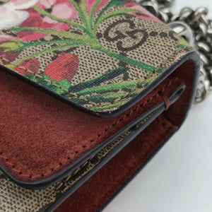 Secondhand Gucci Dionysus beige×red×multicolor PVC coated canvas × suede 421970 shoulderbag | stylenewstar