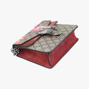 Secondhand Gucci Dionysus beige×red×multicolor PVC coated canvas × suede 421970 shoulderbag | stylenewstar