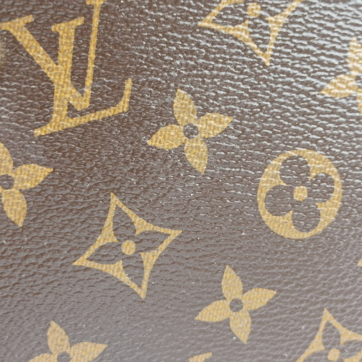 Vintage Louis Vuitton FLANDRIN Brown×CERISE Monogram Canvas×calf leather M41596 shoulderbag | stylenewstar