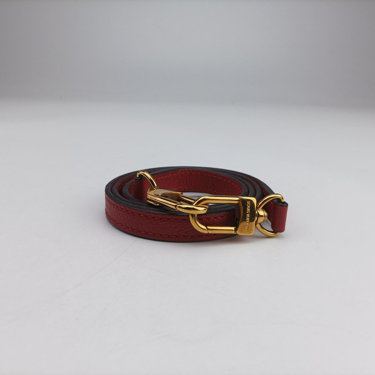 Vintage Louis Vuitton FLANDRIN Brown×CERISE Monogram Canvas×calf leather M41596 shoulderbag | stylenewstar