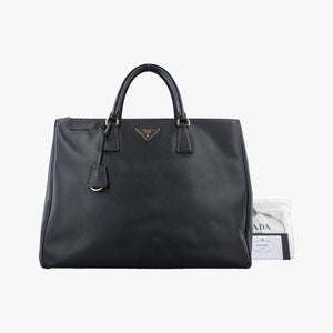 Secondhand Prada Galleria Black SAFFIANO Leather BN2274 handbag | stylenewstar
