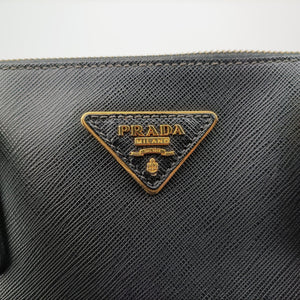 Secondhand Prada Galleria Black SAFFIANO Leather BN2274 handbag | stylenewstar