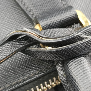 Secondhand Prada Galleria Black SAFFIANO Leather BN2274 handbag | stylenewstar