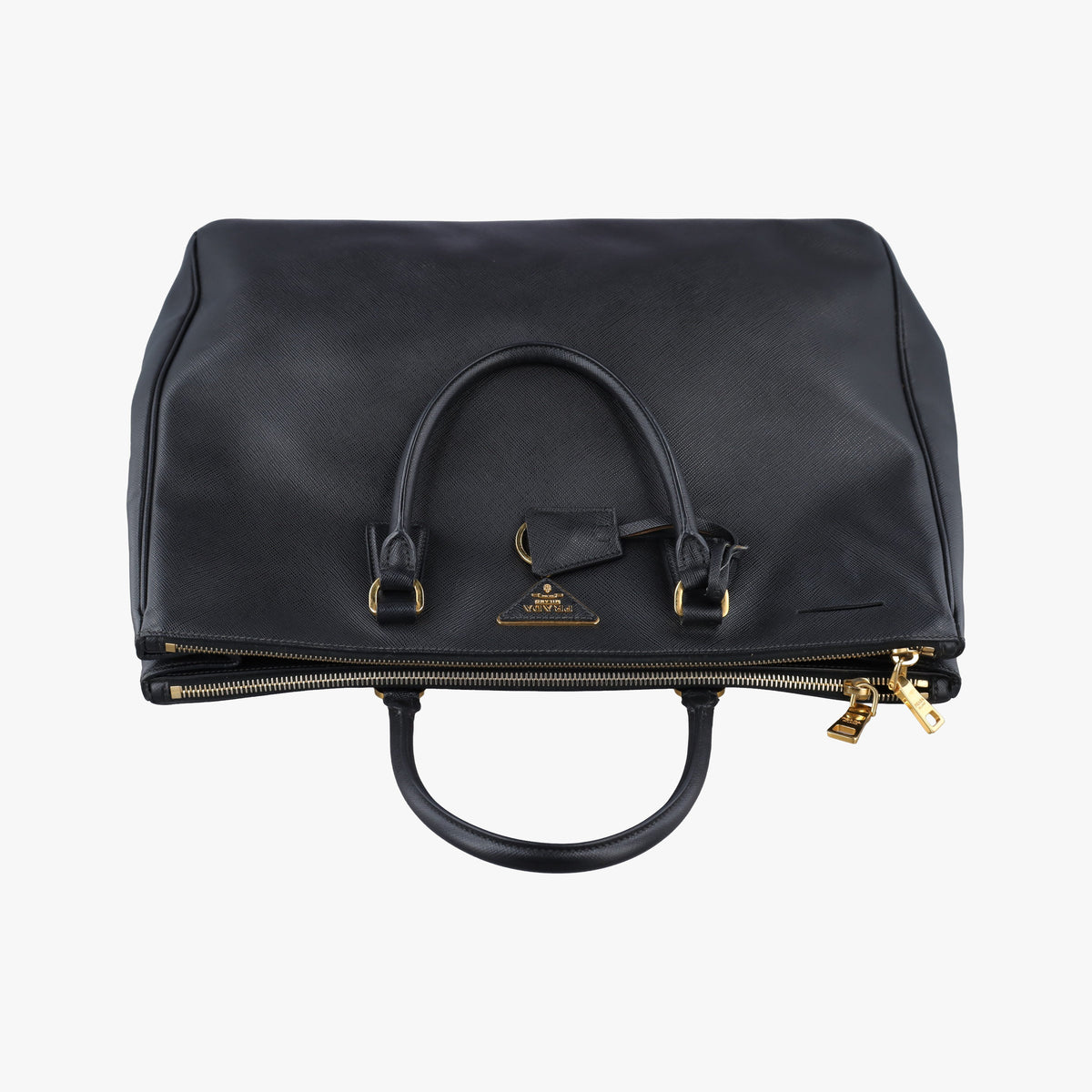 Secondhand Prada Galleria Black SAFFIANO Leather BN2274 handbag | stylenewstar
