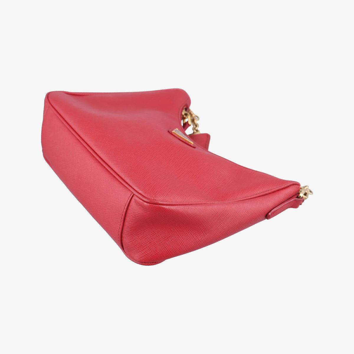 Pre-owned Prada Re-Edition 2005 Saffiano Red Saffiano leather 1BH204 shoulderbag | stylenewstar