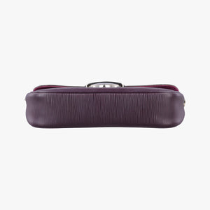 Pre-owned Louis Vuitton Pochette Montaigne purple Epi M5929K shoulderbag | stylenewstar