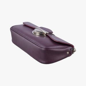 Pre-owned Louis Vuitton Pochette Montaigne purple Epi M5929K shoulderbag | stylenewstar