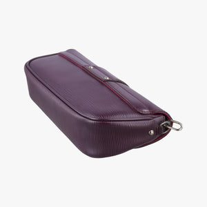 Pre-owned Louis Vuitton Pochette Montaigne purple Epi M5929K shoulderbag | stylenewstar