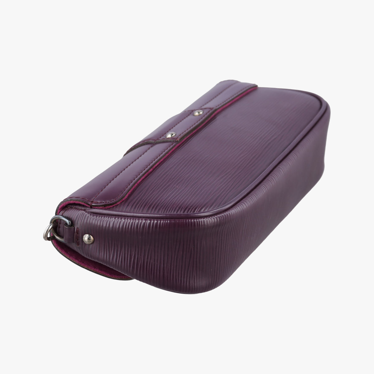 Pre-owned Louis Vuitton Pochette Montaigne purple Epi M5929K shoulderbag | stylenewstar